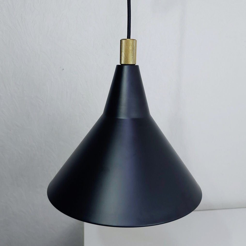Nordlux / Design for the People - - Bønnelycke MDD - Lampada a sospensione - Brassy 30 - versione nera - Metallo, Ottone #3.2