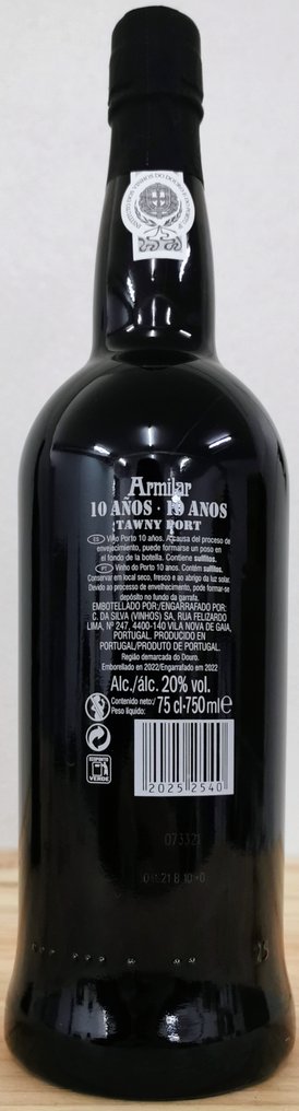 C. da Silva "Armilar" - 10 years old Tawny -  波多  - 6 瓶 (0.75L) #4.3