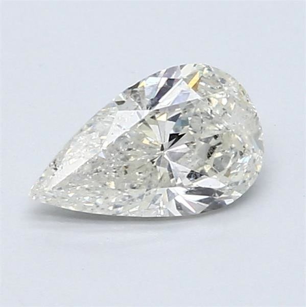 1 pcs Diamant  (Natürlich)  - 0.81 ct - Birne - H - SI2 - Antwerp International Gemological Laboratories (AIG Israel) #1.2