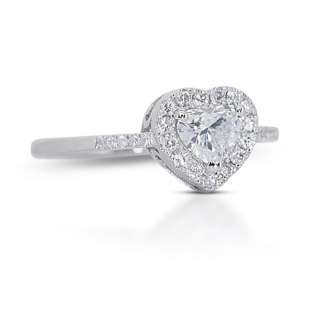 Ring Vittguld Diamant - Diamant #2.1