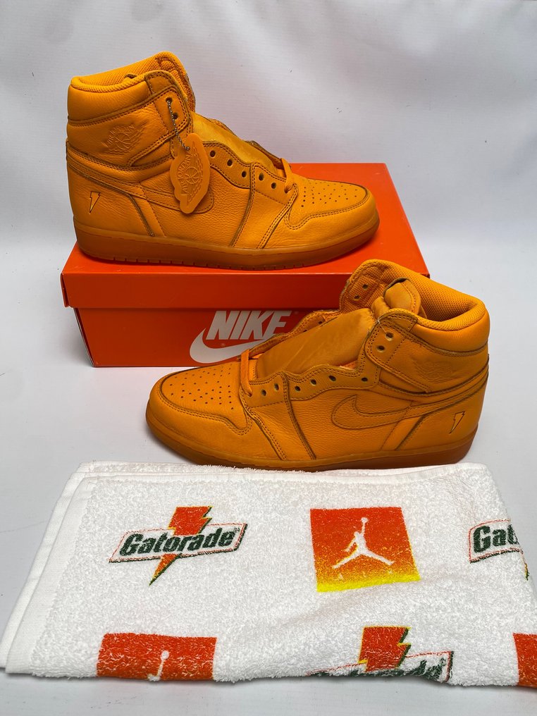 Jordan 1 gatorade orange custom top