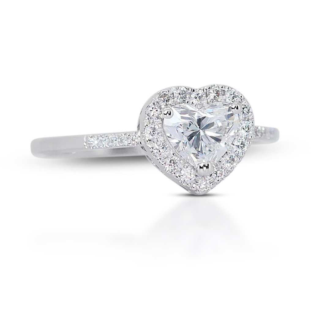 Ring Hvidguld Diamant - Diamant #1.1