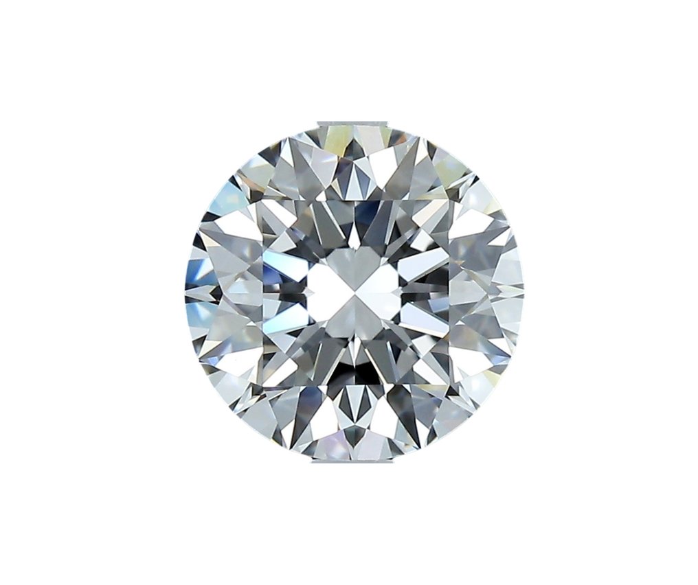 1 pcs 钻石  (天然)  - 0.84 ct - 圆形 - G - VS2 轻微内含二级 - 美国宝石研究院（GIA） #1.1