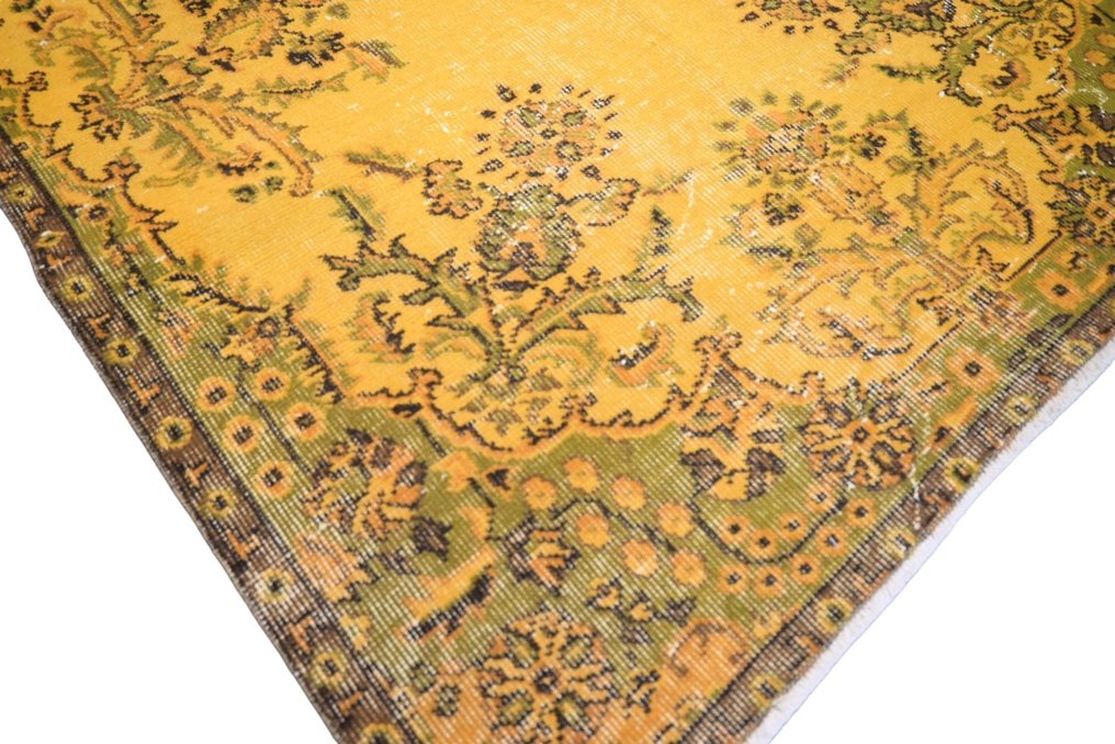 Yellow vintage √ Certificate √ Cleaned - Rug - 214 cm - 115 cm #3.2