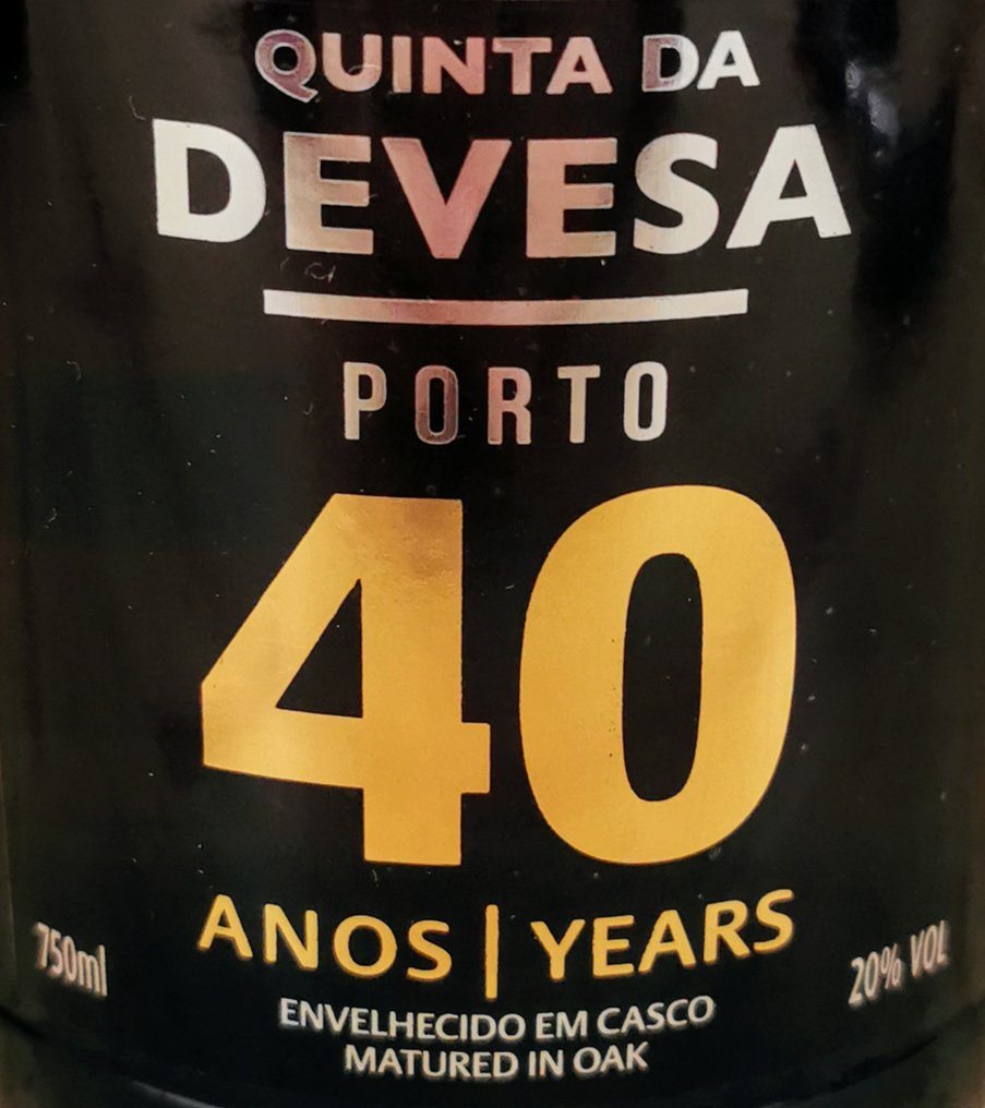 Quinta da Devesa - 40 years old Tawny - Εμφιαλώνεται σε 2022 - Ντουέρο - 1 Φιάλη (0,75L) #1.0