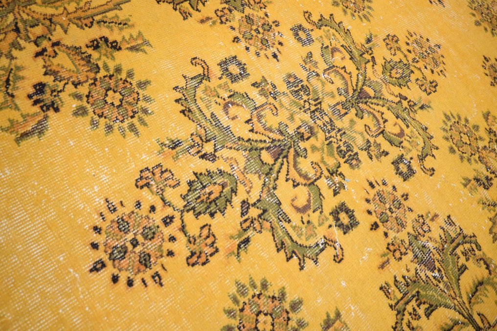 Yellow vintage √ Certificate √ Cleaned - Rug - 214 cm - 115 cm #2.2