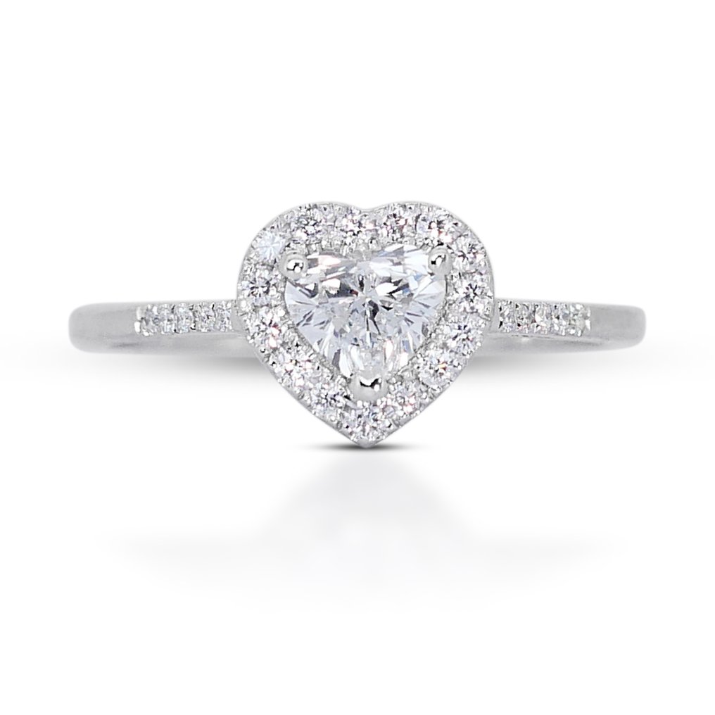 Ring Hvidguld Diamant - Diamant #1.1