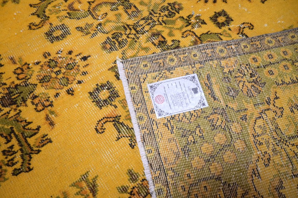 黃色復古 √ 證書 √ 已清潔 - 小地毯 - 214 cm - 115 cm #3.1