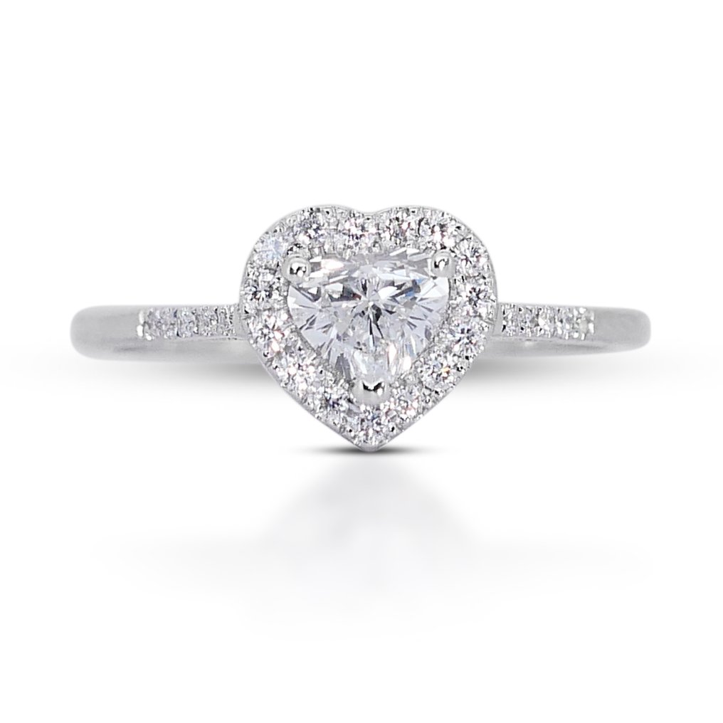 Ring Hvidguld Diamant - Diamant #1.2