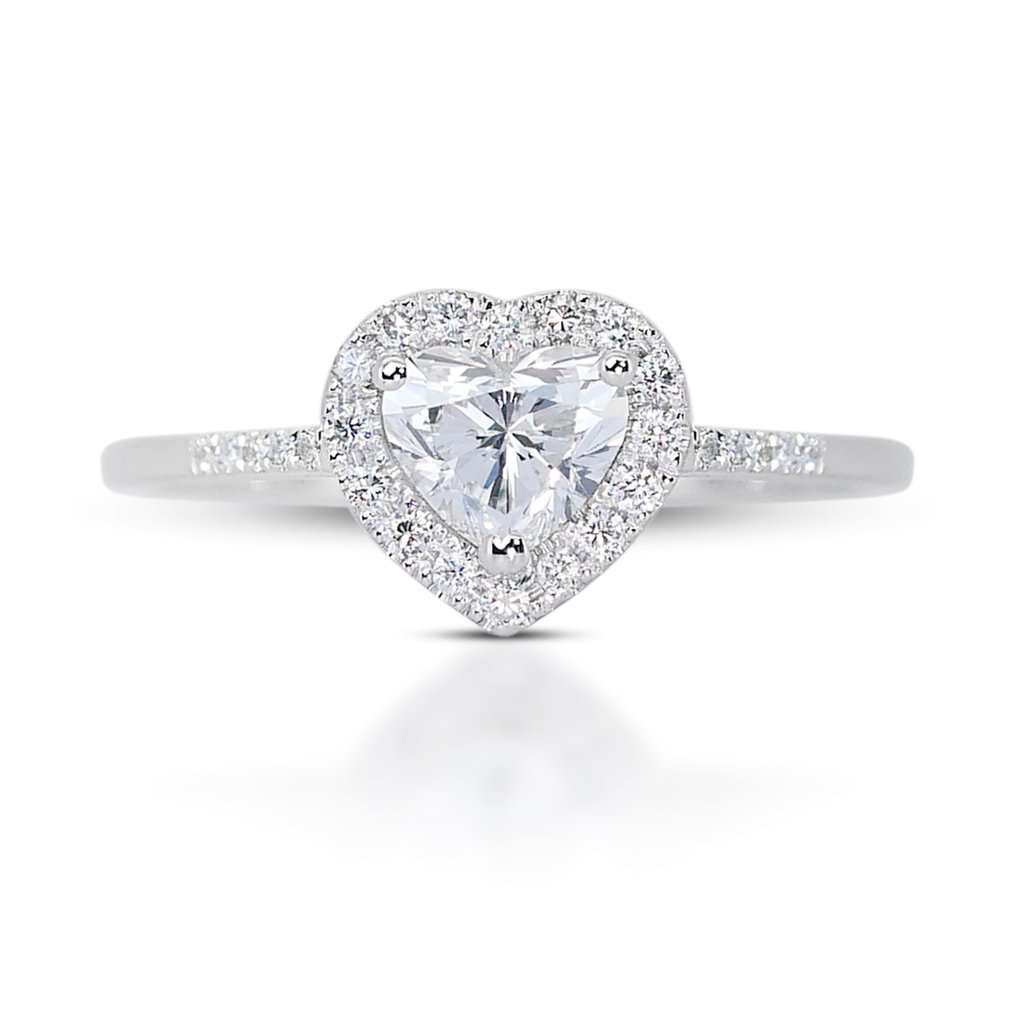 Anello Oro bianco Diamante - Diamante #1.2