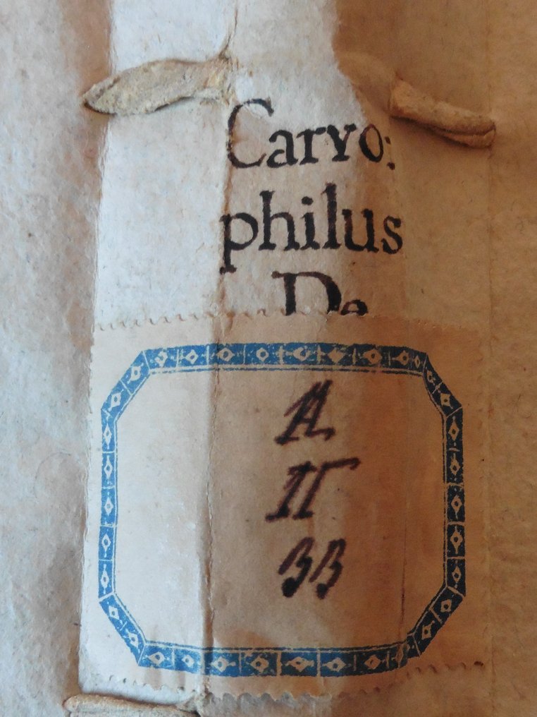 Blasii Caryophilus - De antiquis auri argenti stanni - 1757 #1.2