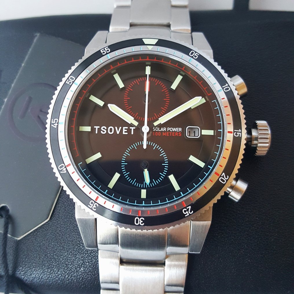 Tsovet - Solar Power - Seiko - Chronograph - New - Nincs minimálár - Férfi - 2025 #4.3