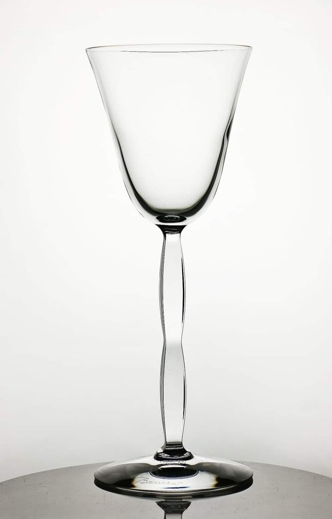 Baccarat - Ποτήρι κρασιού (6) - κύμα - Κρύσταλλο #2.1