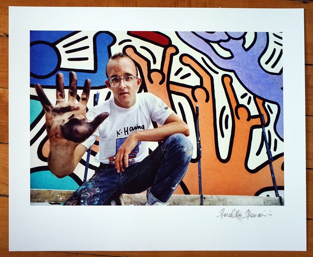 Marcello Mencarini - Keith Haring Pisa 1989 #2.1