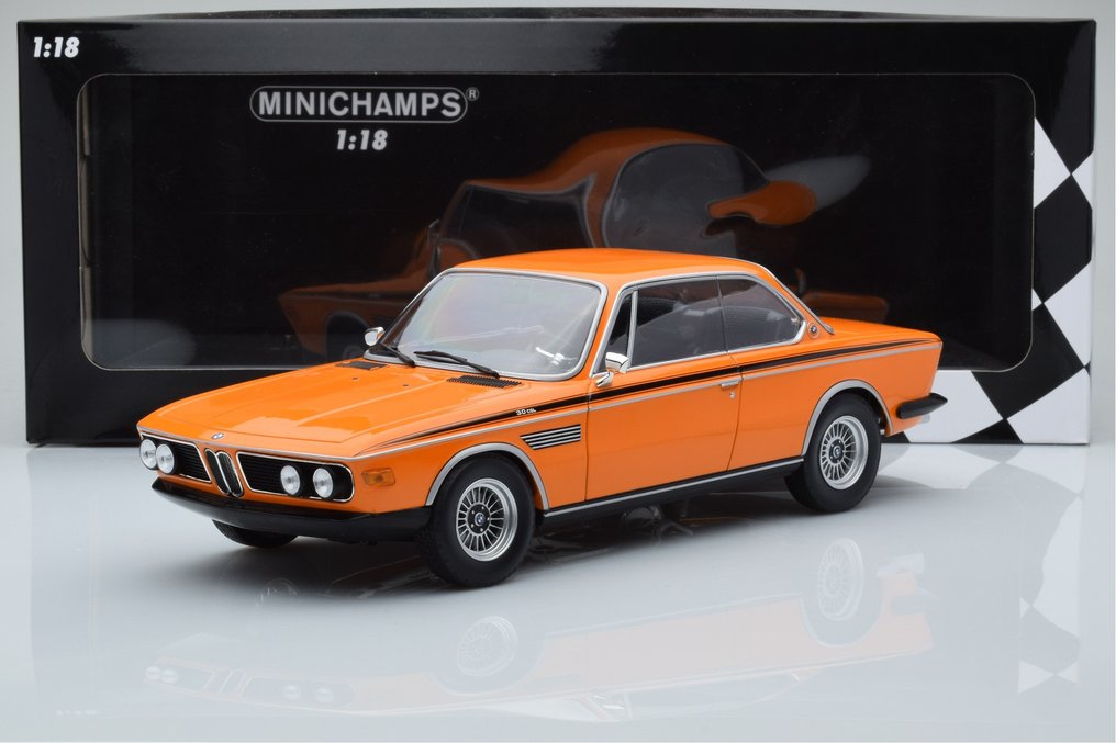 Minichamps 1:18 - 模型跑车 - BMW 3.0 CSL 1971 - 限量600件 #1.0
