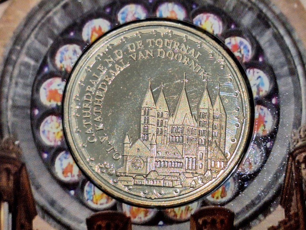 Βέλγιο. Year Set (BU) 2009 "De Kathedraal van Doornik" (3 sets)  (χωρίς τιμή ασφαλείας) #3.2