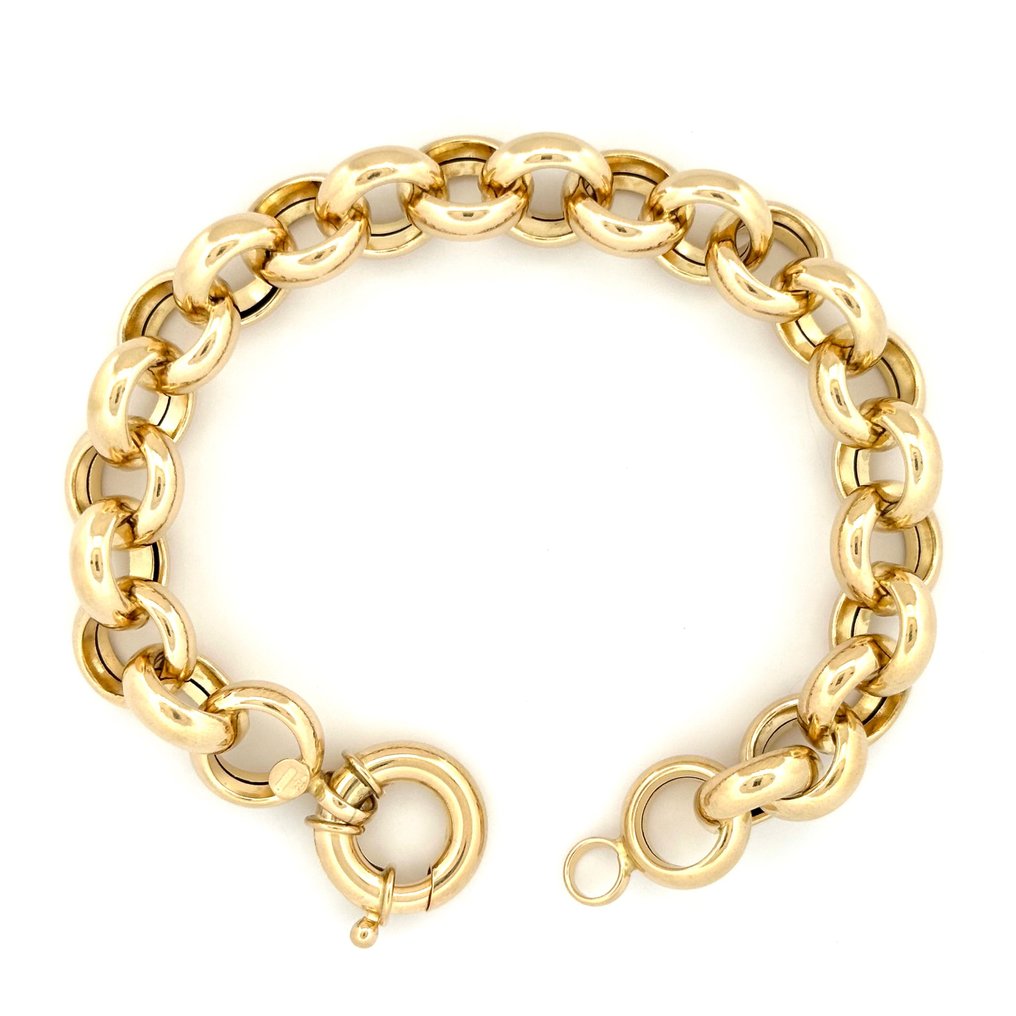 Handmade - 手镯 - Bracciale Roló - 21.6 g - 18K包金 黄金 #2.1