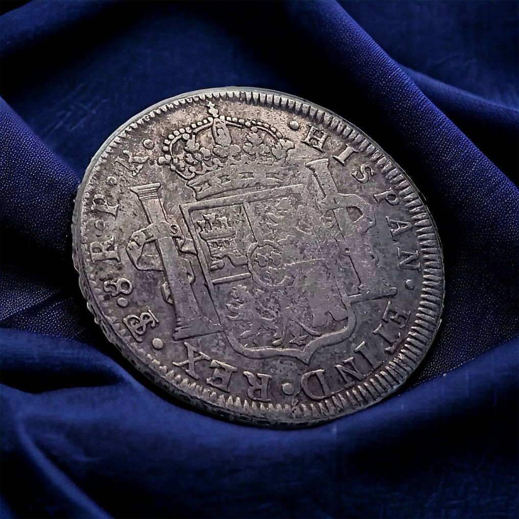 España. Carlos III (1759-1788). 8 Reales 1778 Potosí PR #1.2