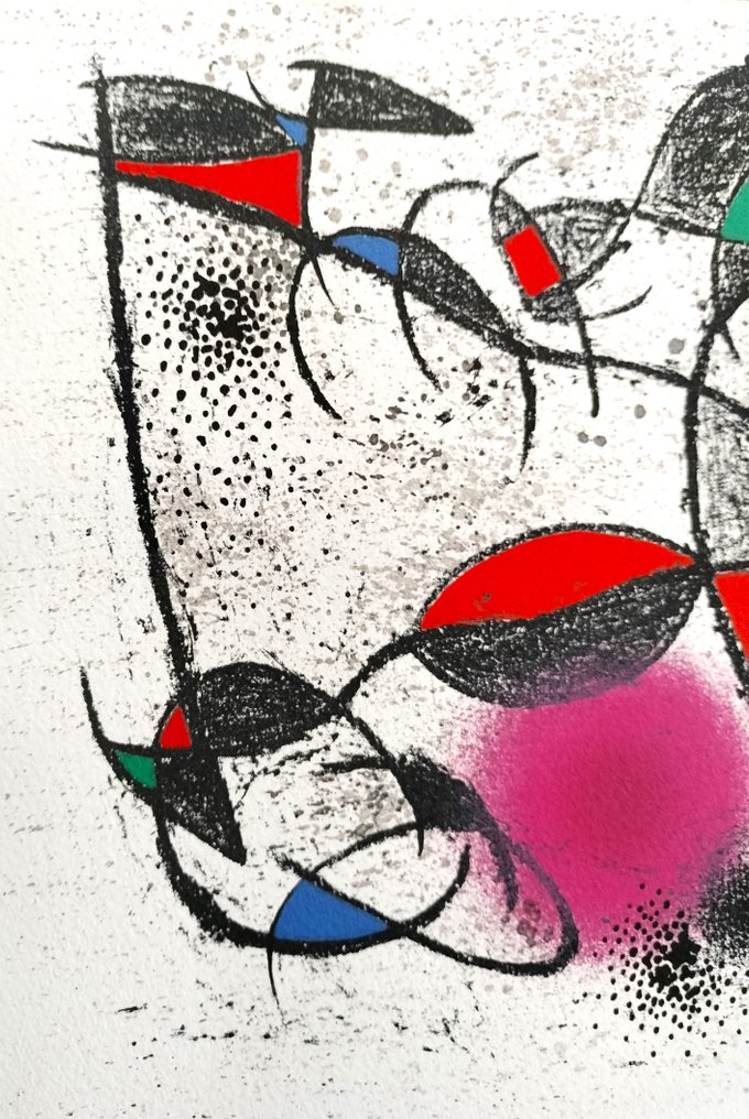Joan Miro (1893-1983) - Jaillie du Calcaire #3.2