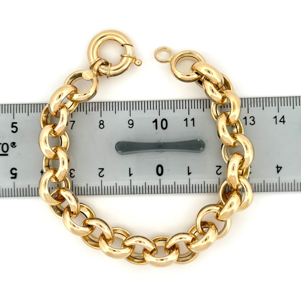 Handmade - 手镯 - Bracciale Roló - 21.6 g - 18K包金 黄金 #3.2