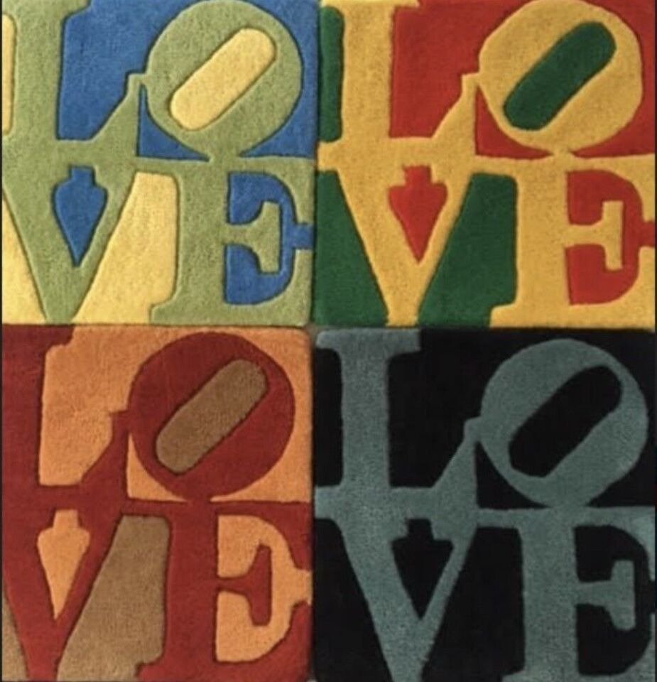 Robert Indiana (1928-2018) - 4x Love Four Season Rugs #1.1