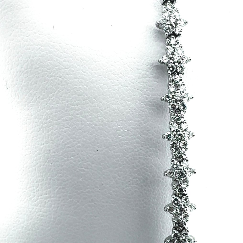 Bracelet Or blanc Diamant  (Naturelle) #2.1