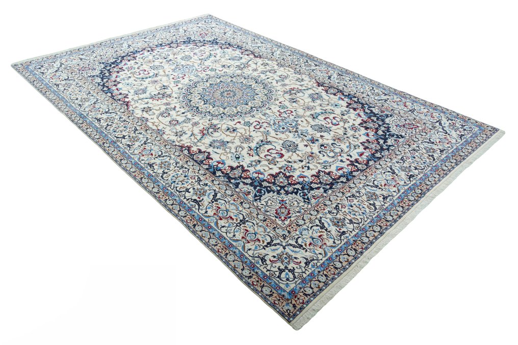 Nain - Meget fint persisk tæppe med silke - Tæppe - 390 cm - 253 cm #3.1