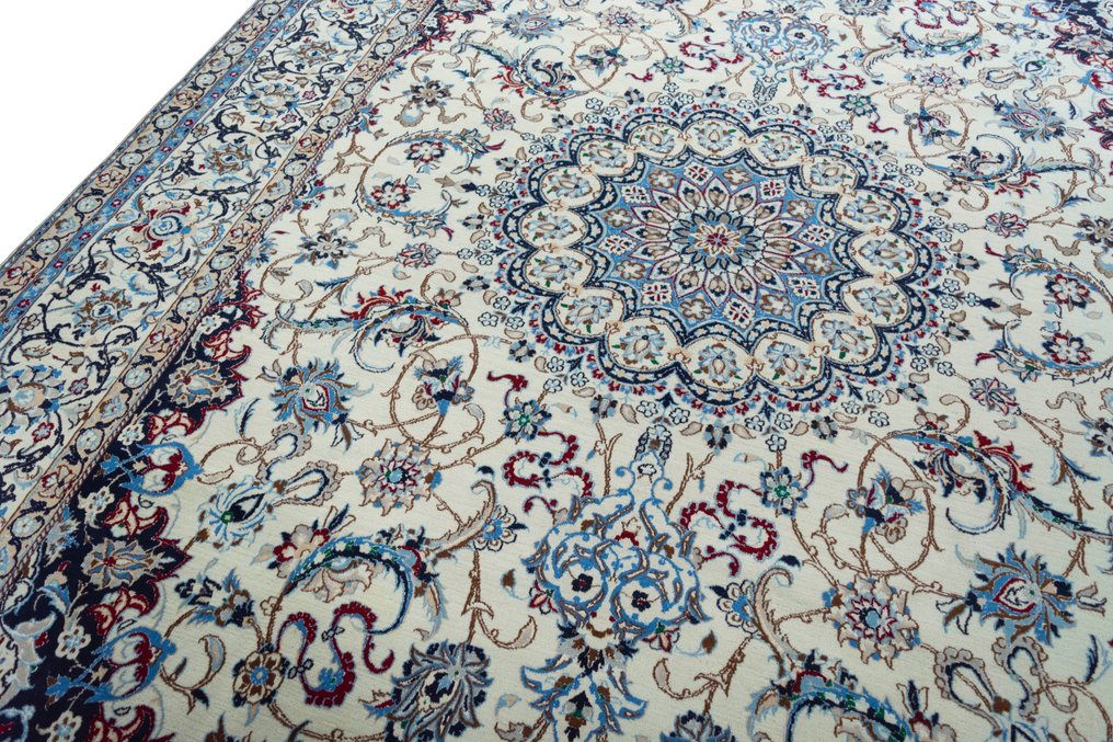 Nain - Mycket fin persisk matta med siden - Matta - 390 cm - 253 cm #3.2