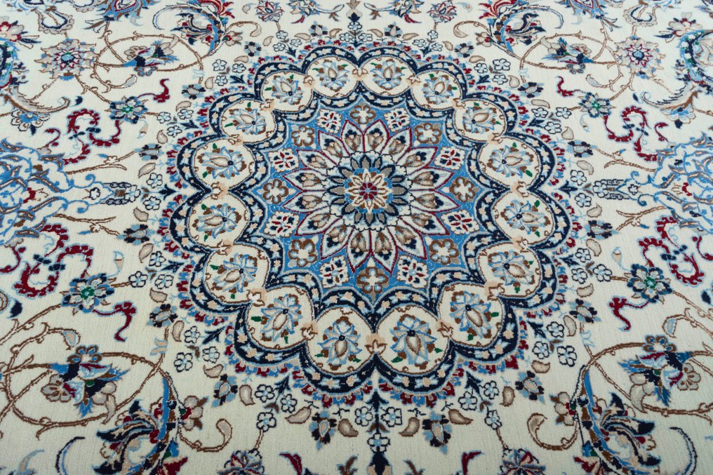Nain - Mycket fin persisk matta med siden - Matta - 390 cm - 253 cm #1.1