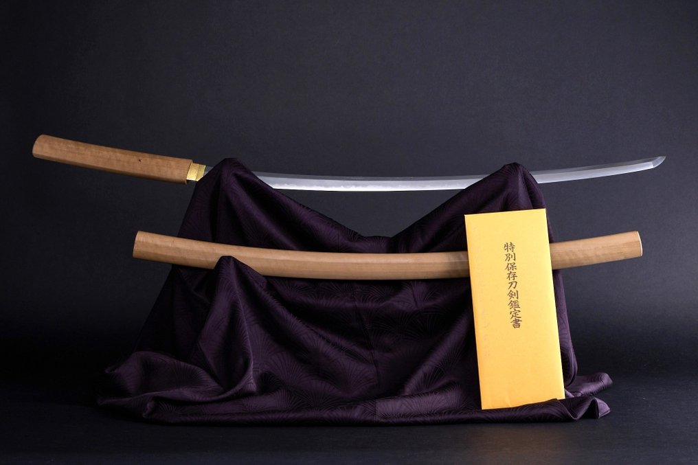 劍 - Tachi by Bishu Osafune Motohisa 備州長船元久 with NBTHK Special Preservation Sword Certification - 日本 - 室町時代（1333-1573） #1.1
