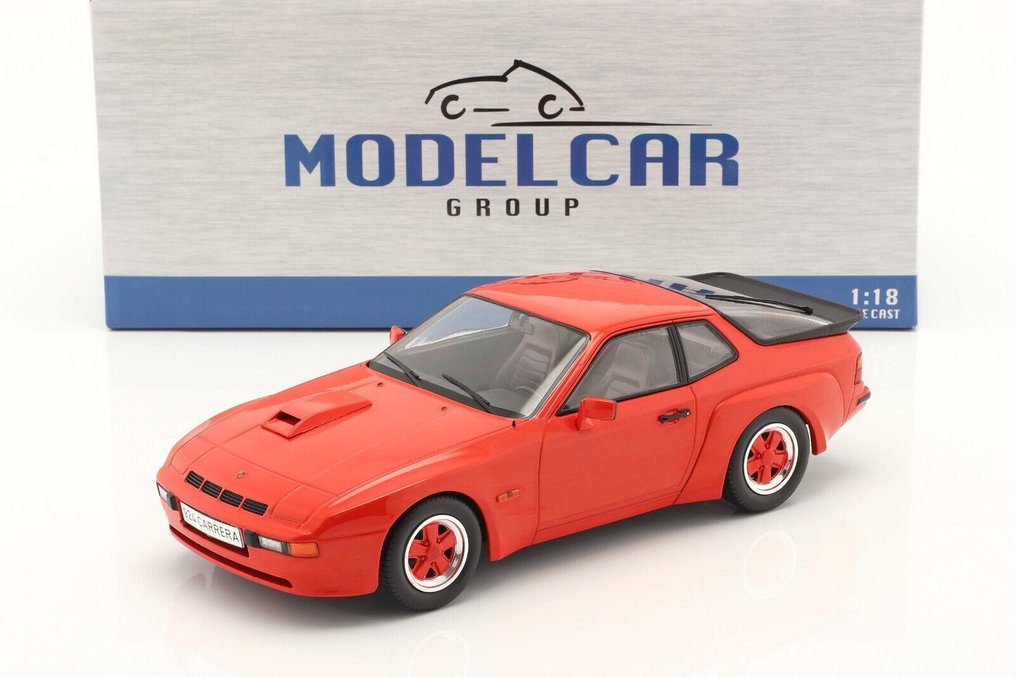 Modelcar Group 1:18 - 模型跑车 - Porsche 924 Carrera GT 1981 - （红框） #1.1