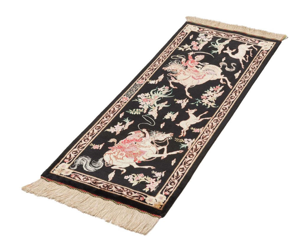 库姆丝绸 - 地毯 - 102 cm - 42 cm - 顶级品质 - 新 #1.1