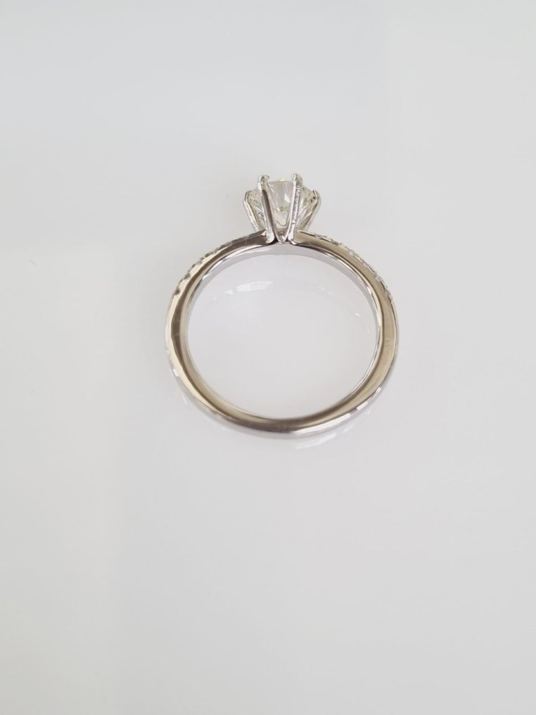 Δαχτυλίδι αρραβώνων Λευκός χρυσός Διαμάντι #3.1