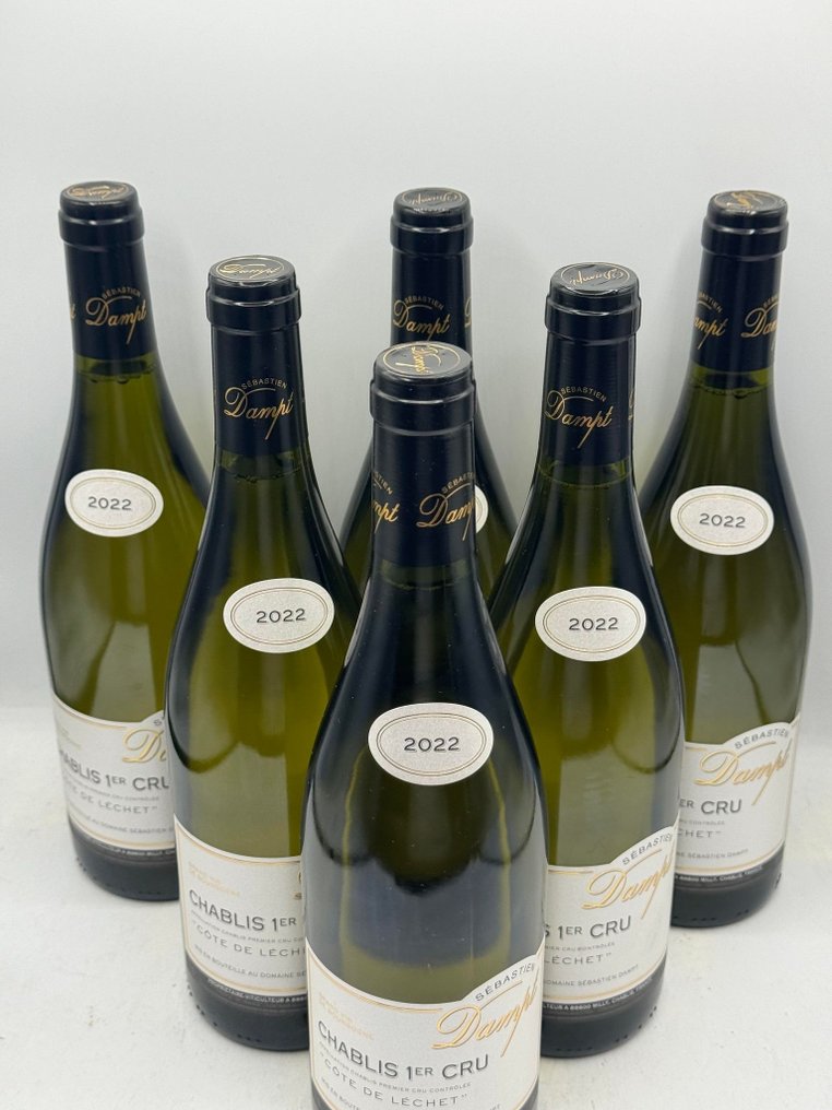 2023 Sébastien Dampt, "Côte de Léchet" - Chablis 1er Cru - 6 Bottles (0.75L) #3.2