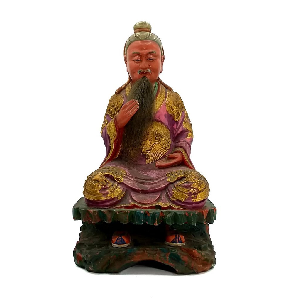 Trinity Mythical Daoist Masters - Madera - China #2.1