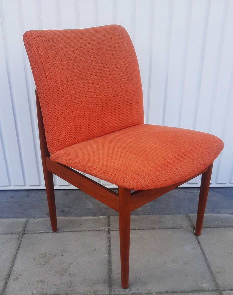 France & Son - Finn Juhl - 椅子 - 型号191 - 纺织品 #1.1