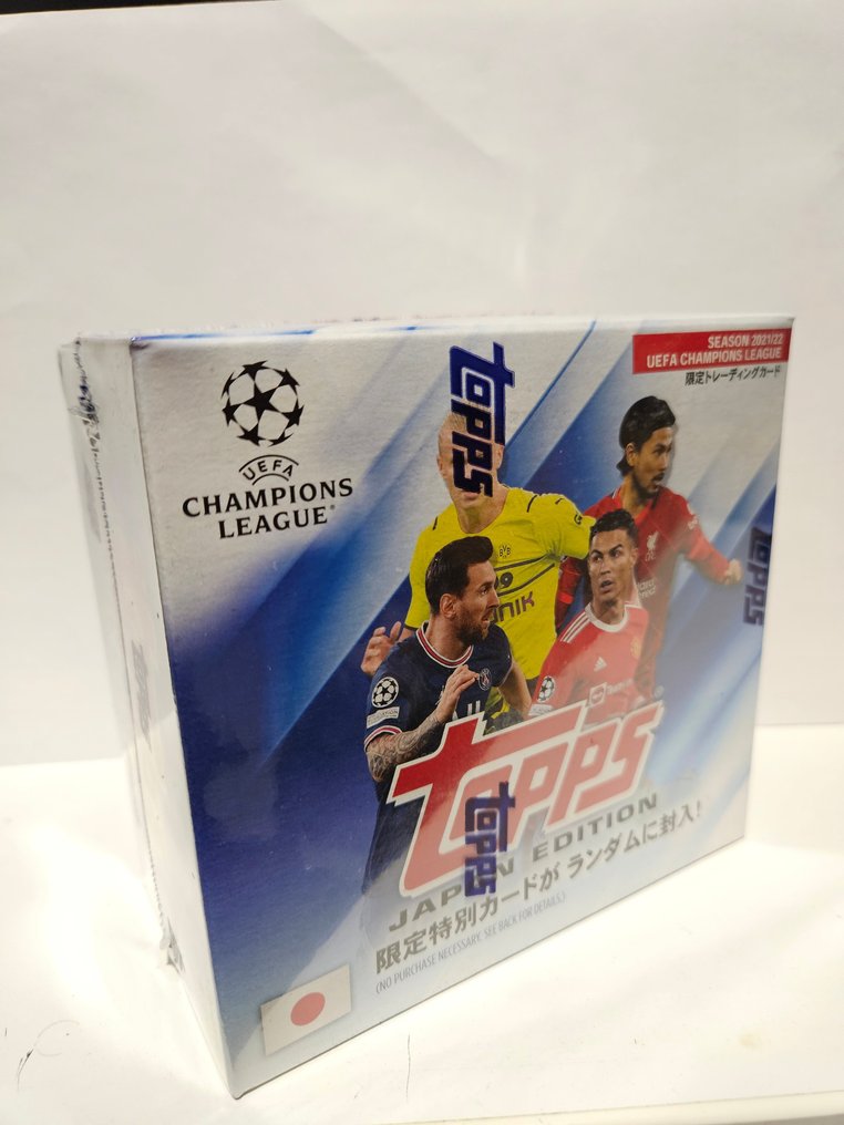 2021/22 - Topps - UEFA Champions League - Japan Edition - 1 Sealed box #1.1