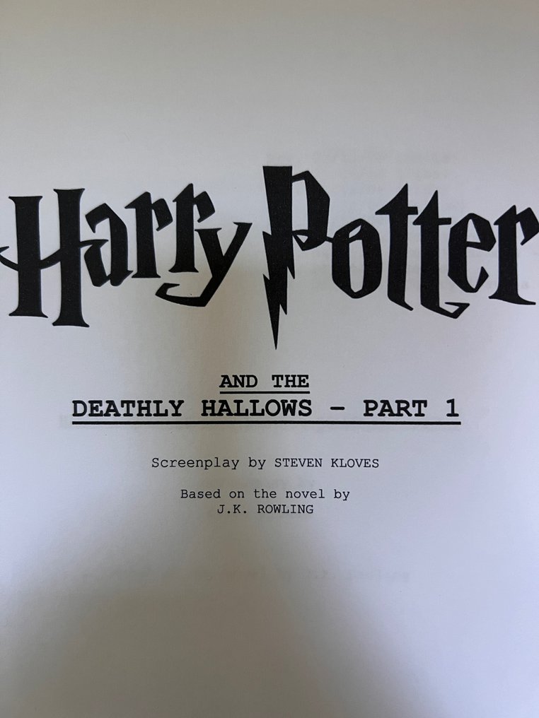 Harry Potter and The Deathly Hallows - Part 1 (2010) - Daniel Radcliffe, Rupert Grint, Emma Watson - Warner Bros. #1.0