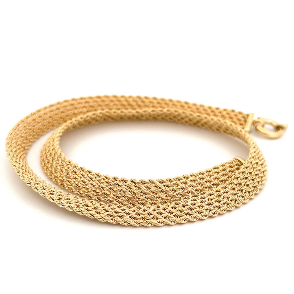 Handmade - 頸鏈 - Bismark - 19.2 g - 18 克拉 黃金 #1.0