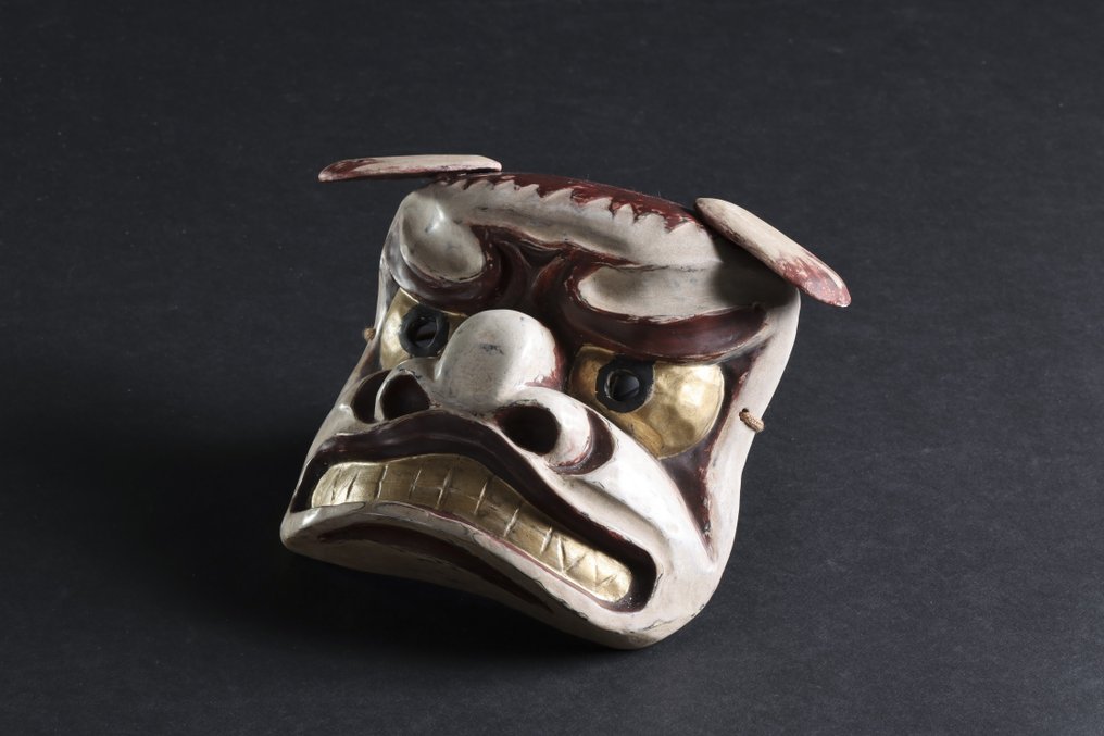 Mask - Shishi (Lejon) - Trä (Utan reservationspris) #2.1