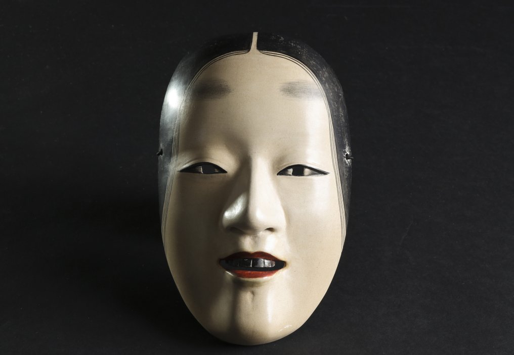 Noh mask - Magojiro 孫次郎 - Wood #2.1