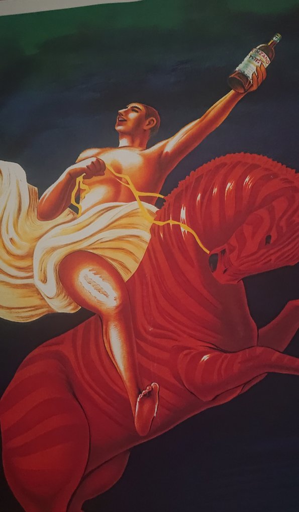 Leonetto Cappiello, afte - Leonetto Cappiello ,cartel Cinzano,CAC ,extraordinario,una joya - 1980-luku #4.3