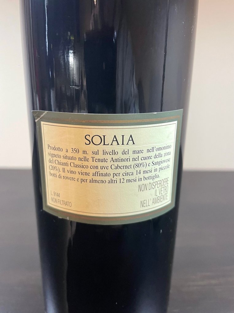 1997 Marchesi Antinori, Solaia - Super Tuscans - 1 Bottle (0.75L) #2.1
