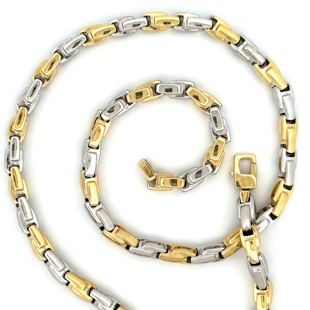 Maistrello - 23.9 gr - 50 cm - 18 Kt - Necklace White gold, Yellow gold #2.1