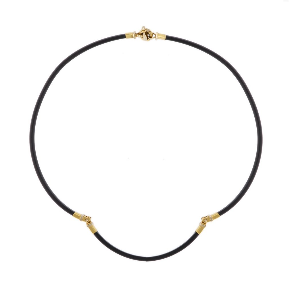 Barakà - Halskette Weißgold Diamant #2.1