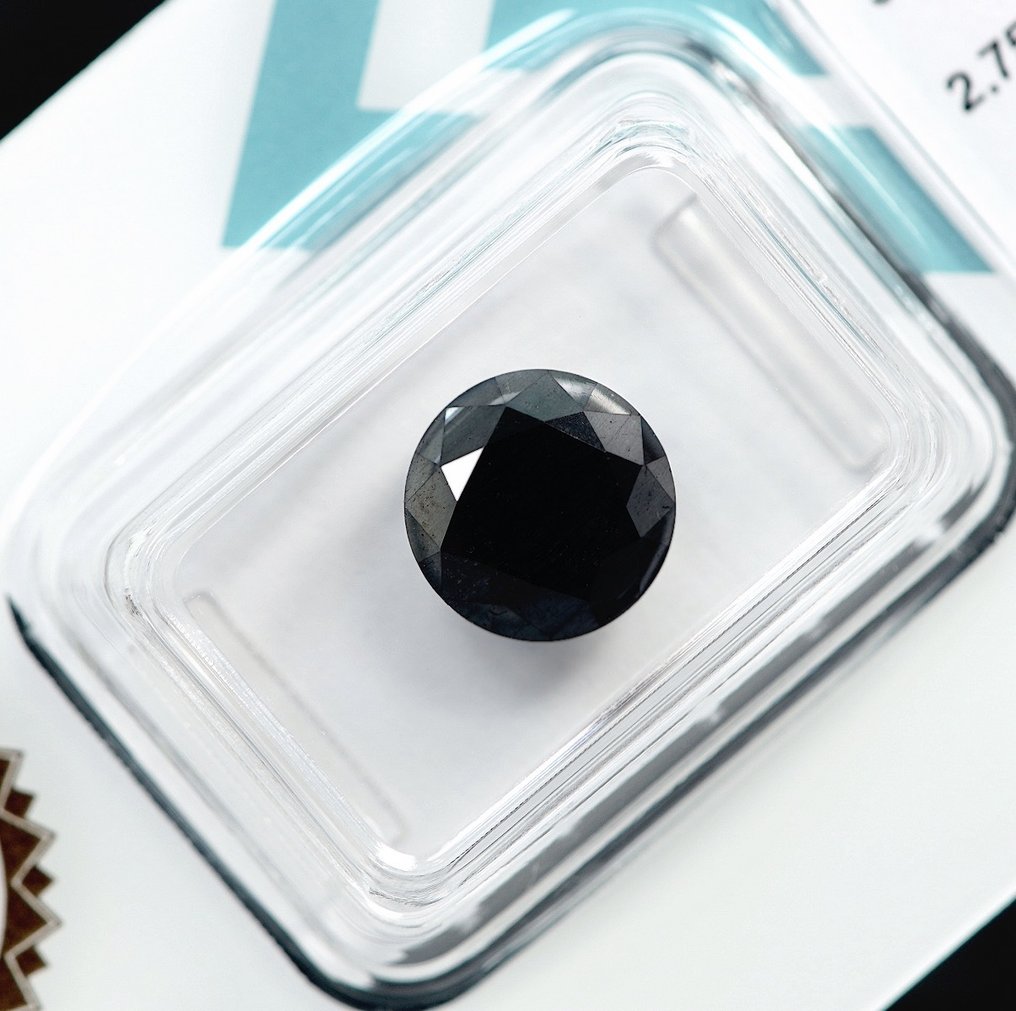 1 pcs Gyémánt  (Színkezelt)  - 2.75 ct - A laboratóriumi jelentésben nincs megadva - Nemzetközi Gemmológiai Intézet (IGI) #1.0