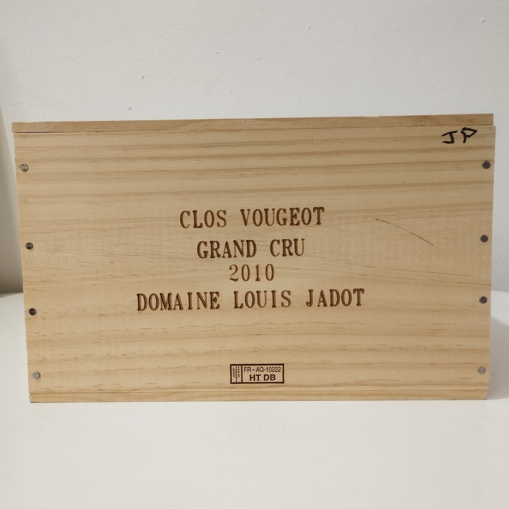 2010 Louis Jadot - Clos Vougeot Grand Cru - 6 Flaskor (0,75L) #1.2