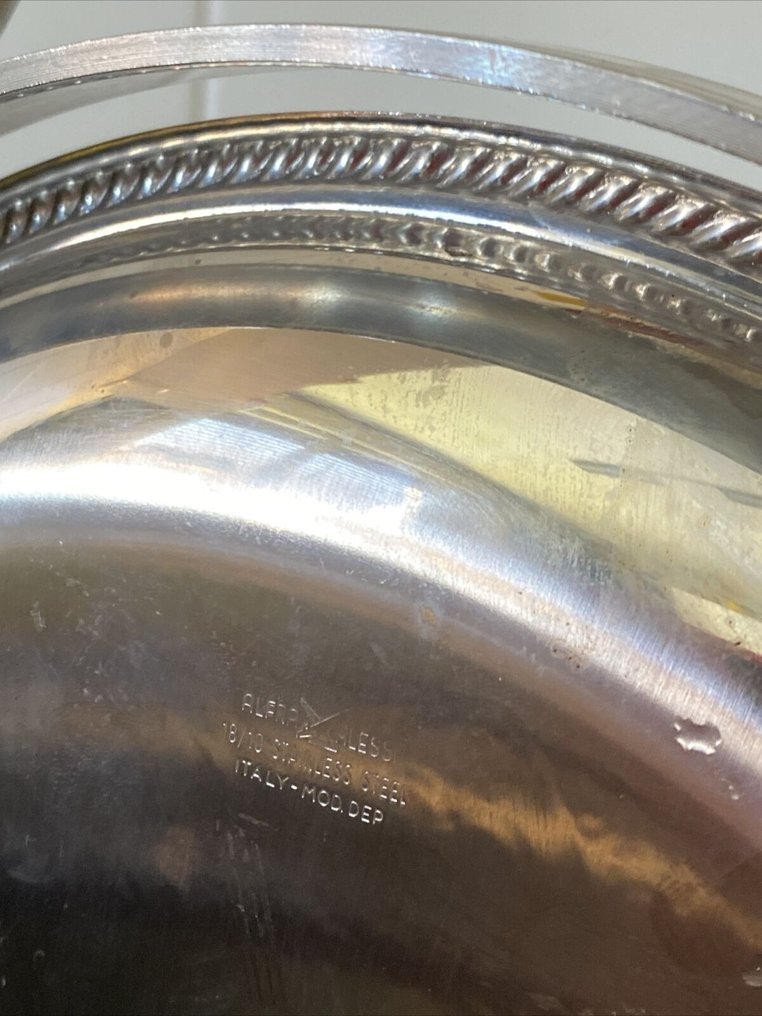 Alessi, Ufficio Tecnico - Carlo Alessi - Alfra - Étagère - Mercurio - Acciaio #1.0