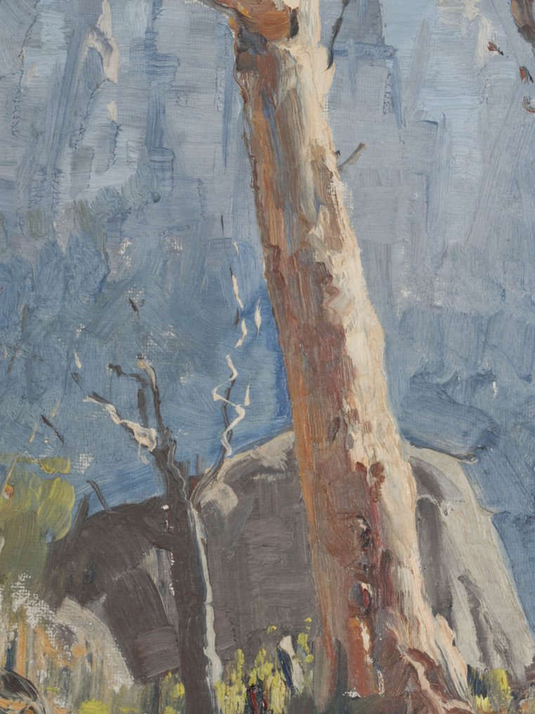 Alan Grieve (1910-1970) - On the edge of the canyon #3.1