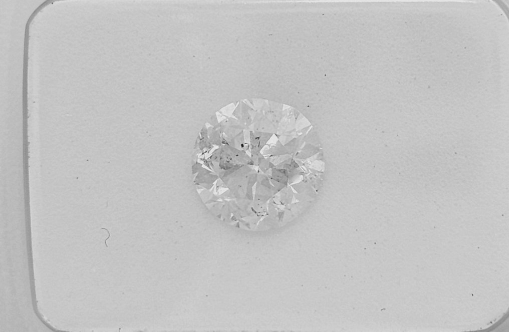 Gyémánt - 1.01 ct - Briliáns - G - I1 #2.2
